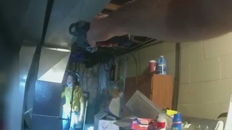 Waukesha police shooting bodycam, 2 officers hurt, female shooter dead