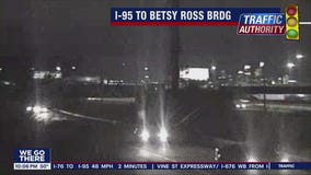 I-95 reopened at Betsy Ross, Aramingo Ave interchange