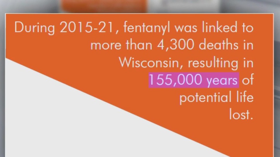 Fentanyl No. 1 killer in Wisconsin for those 25-54: report