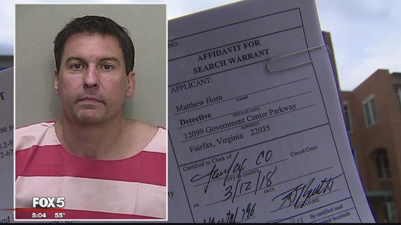 Tip, trash helped catch suspected Fairfax County sexual predator, court documents reveal
