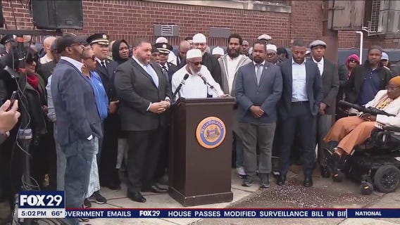 Muslim community, law enforcement gather to condemn Eid shooting