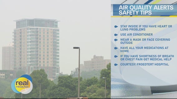 Air quality and drought affecting Christmas trees in The Bubbler on June 28, 2023