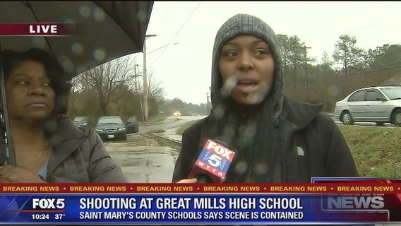 LIVE INTERVIEW: Great Mills HS student on school shooting.