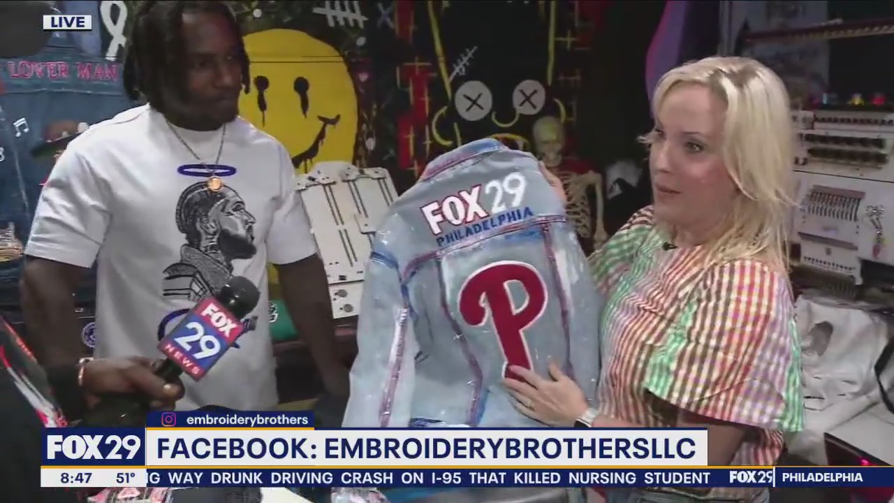 New Jersey embroidery shop offers unique designs