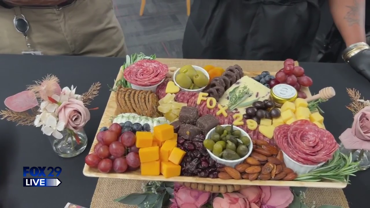 FOX 29 LIVE: What's For Dinner? - Jlux Charcuterie LLC