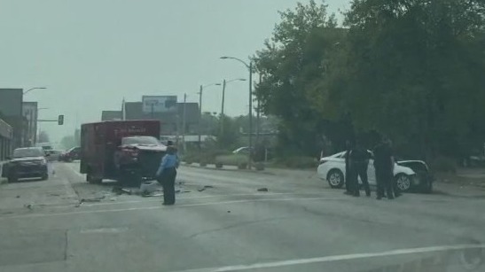Car crashes into Milwaukee paramedic unit | FOX6 Milwaukee