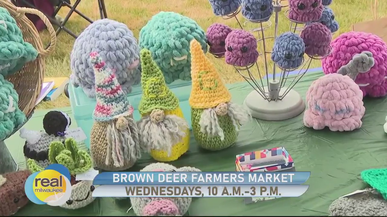 Brown Deer Farmers Market; Fresh picked flowers and produce, to delicious cakes and coffee