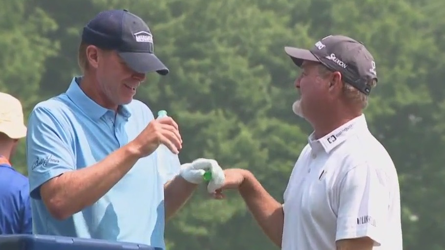 Wisconsin's Stricker, Kelly at SentryWorld