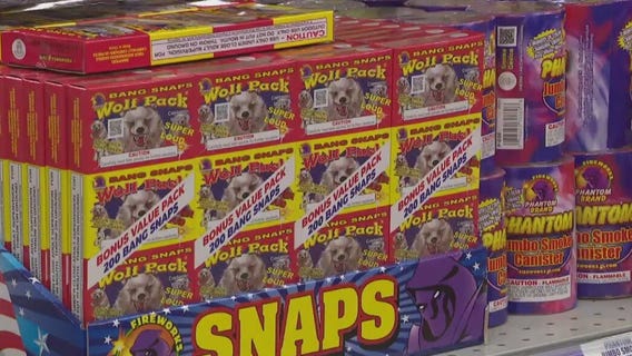 All things fireworks in The Bubbler on July 3, 2023