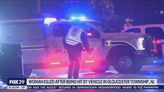 Woman killed after she was struck by vehicle in Camden County