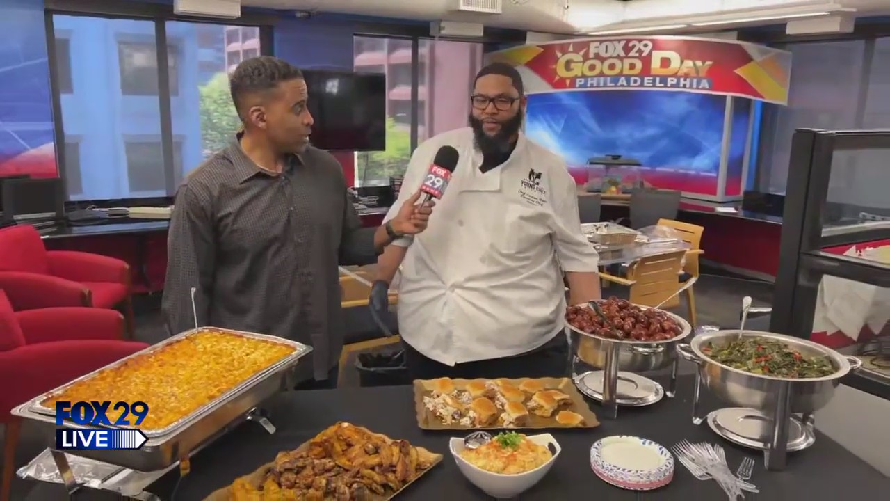 FOX 29 LIVE: What's For Dinner? - Young Chef Catering