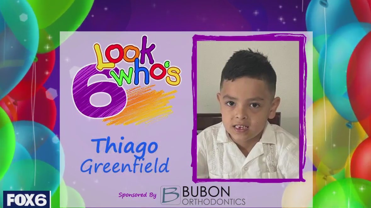 Look who's 6 on July 12, 2023