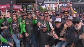 H-D 120th, Colombian, Brazilian bikers