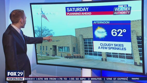 Weather Authority: 11 p.m. Friday forecast