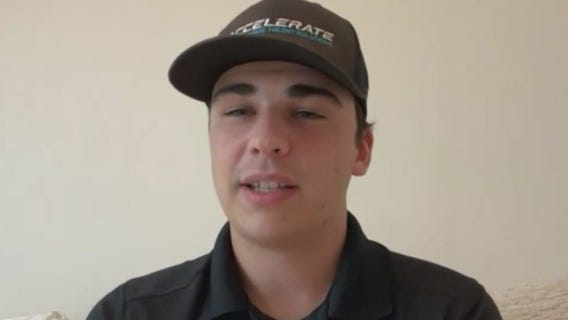 Sam Mayer fights for 1st Xfinity Series win