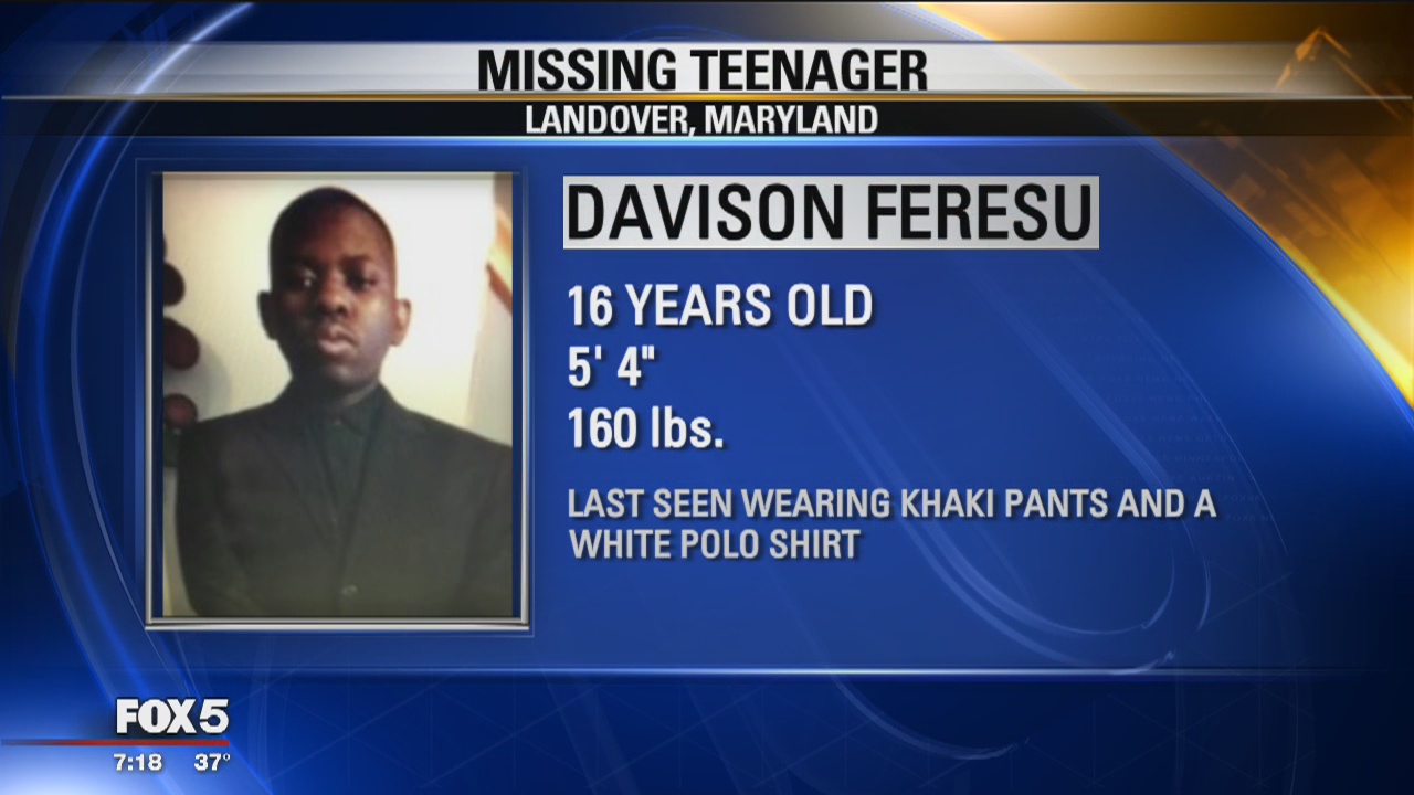 Search after Landover teen reported missing | FOX 5 DC
