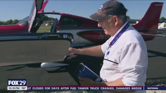 Pilot honored transporting people in life-saving flights