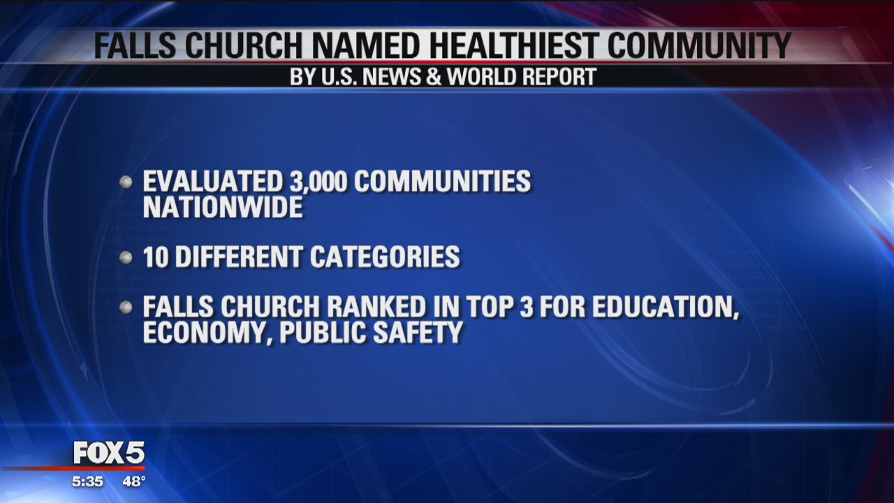 Falls Church named ?America?s Healthiest Community? by new study