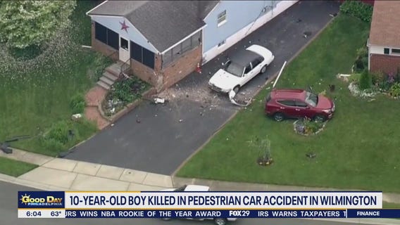 10-year-old boy killed in pedestrian car accident in Wilmington