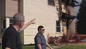 Greenfield fire, family starts over again