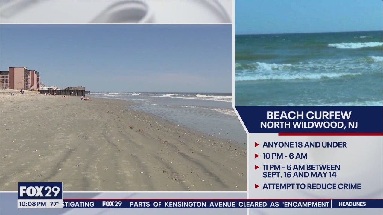 North Wildwood to enforce new teen curfew