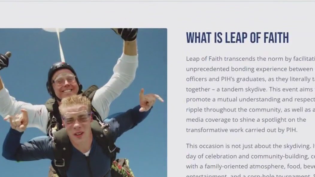 Leap of Faith unites police, inmates