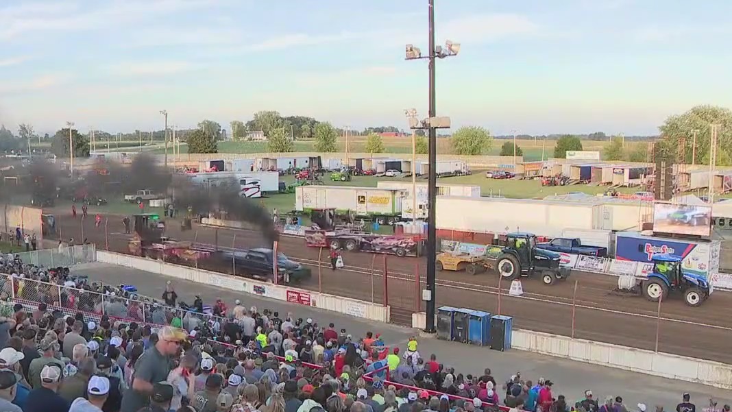 Dodge County Fair tractor pull