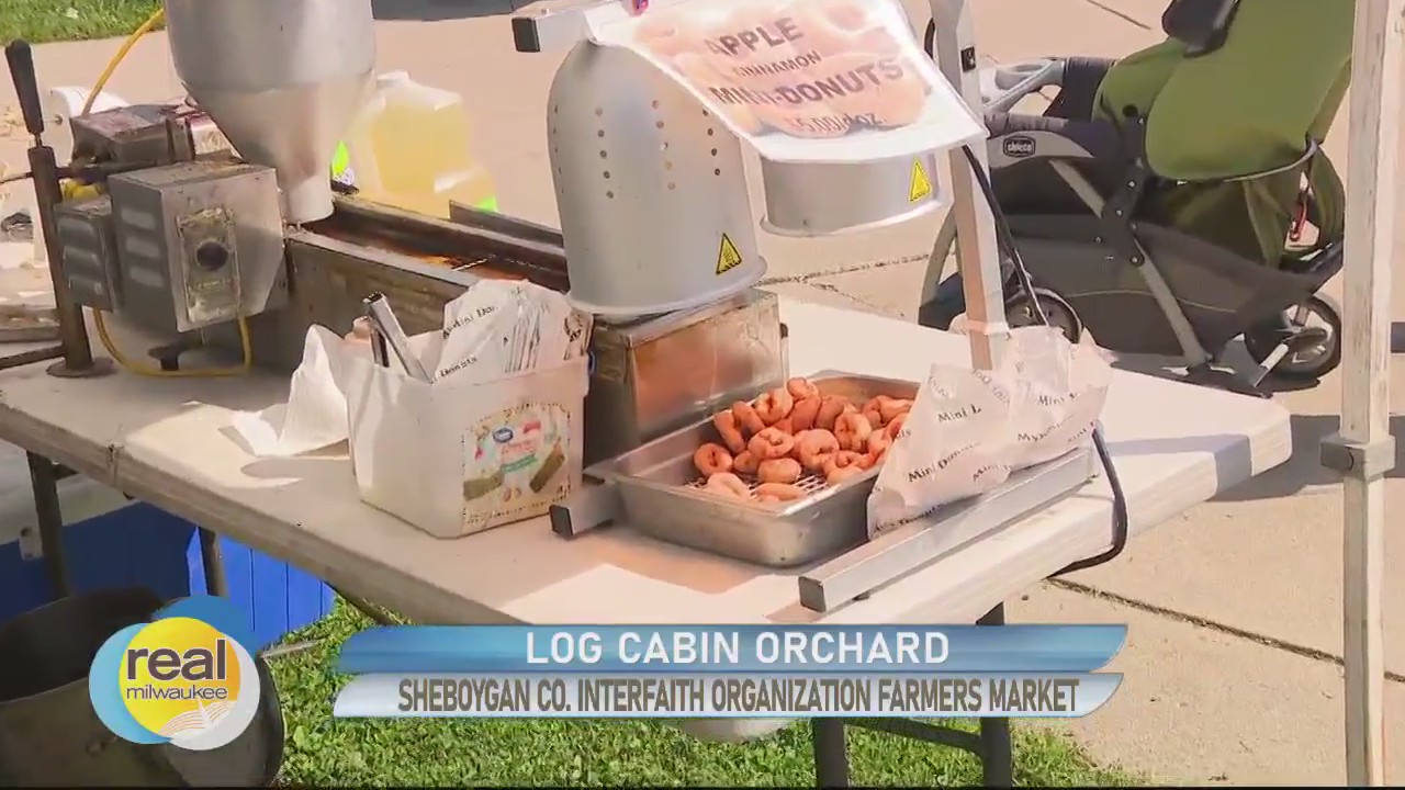 Log Cabin Orchard at Sheboygan County Interfaith Organization Farmers Market