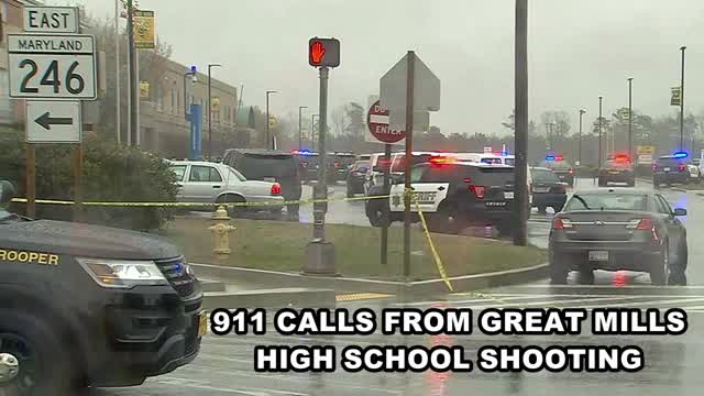 AUDIO: 911 calls during Great Mills High School shooting