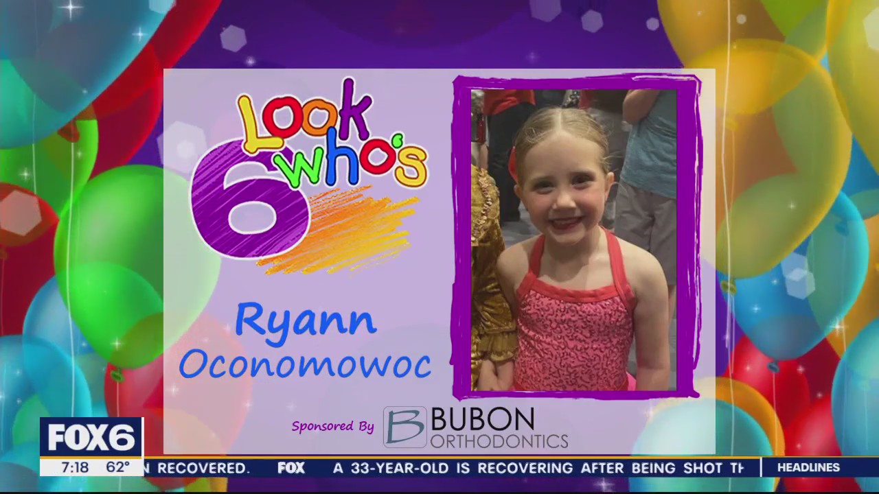 Look who's 6 on Aug. 18, 2023