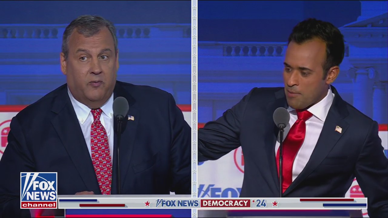 Christie, Ramaswamy, Haley trade verbal jabs