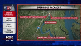 Suspicious packages at DC-area military bases investigated, rendered safe, officials say