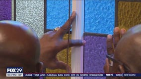 Historic church rededication of windows repaired after vandal smashed them