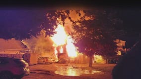 Delavan fire impacts 6 structures