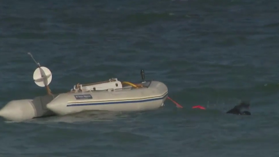 Jim Dreyer's Lake Michigan swim ends