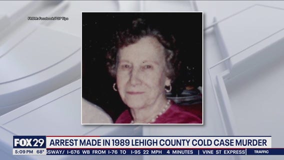 Man charged in 1989 homicide of elderly Pennsylvania woman