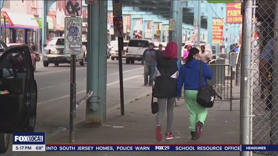 Kensington Avenue remains clear as officials work to help those on side streets get help