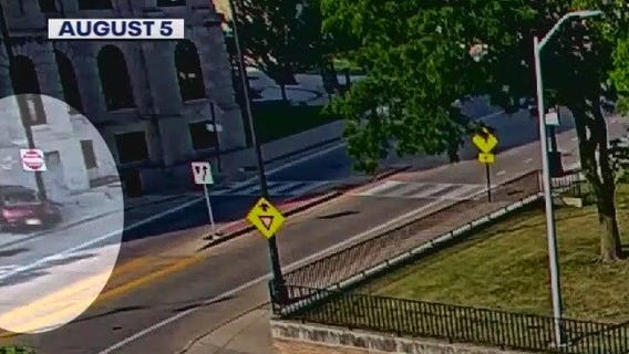 Racine City Hall crash bodycam, surveillance
