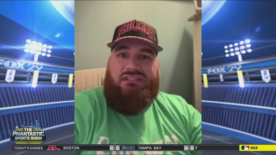 Phillies fans show support after win against defending World Series champs