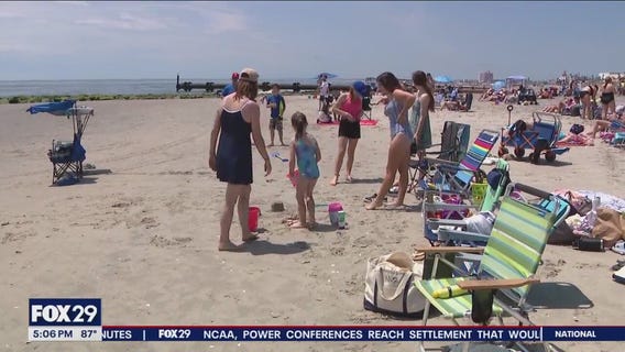 Summer is back as Ocean City opens the beach