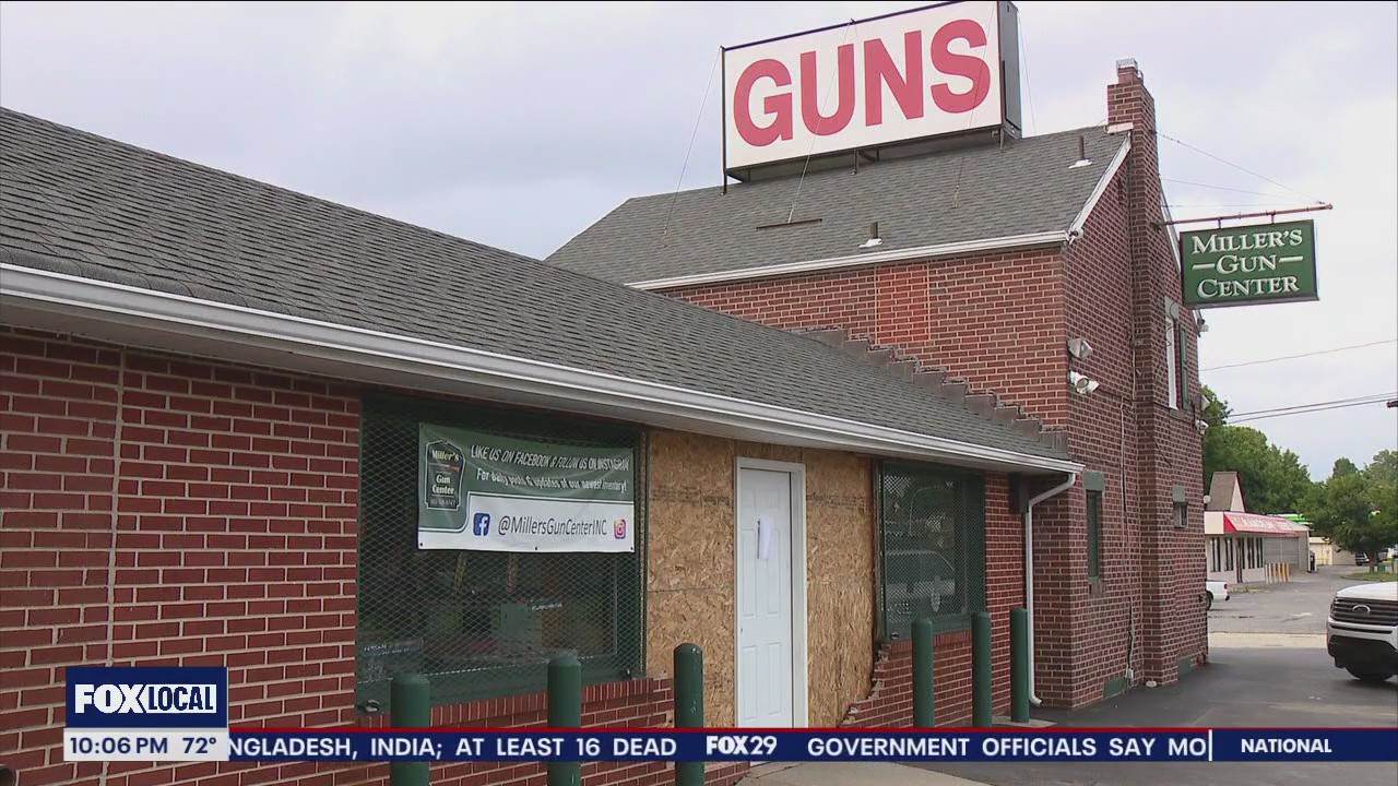 Multiple guns stolen from well-known gun shop in Delaware