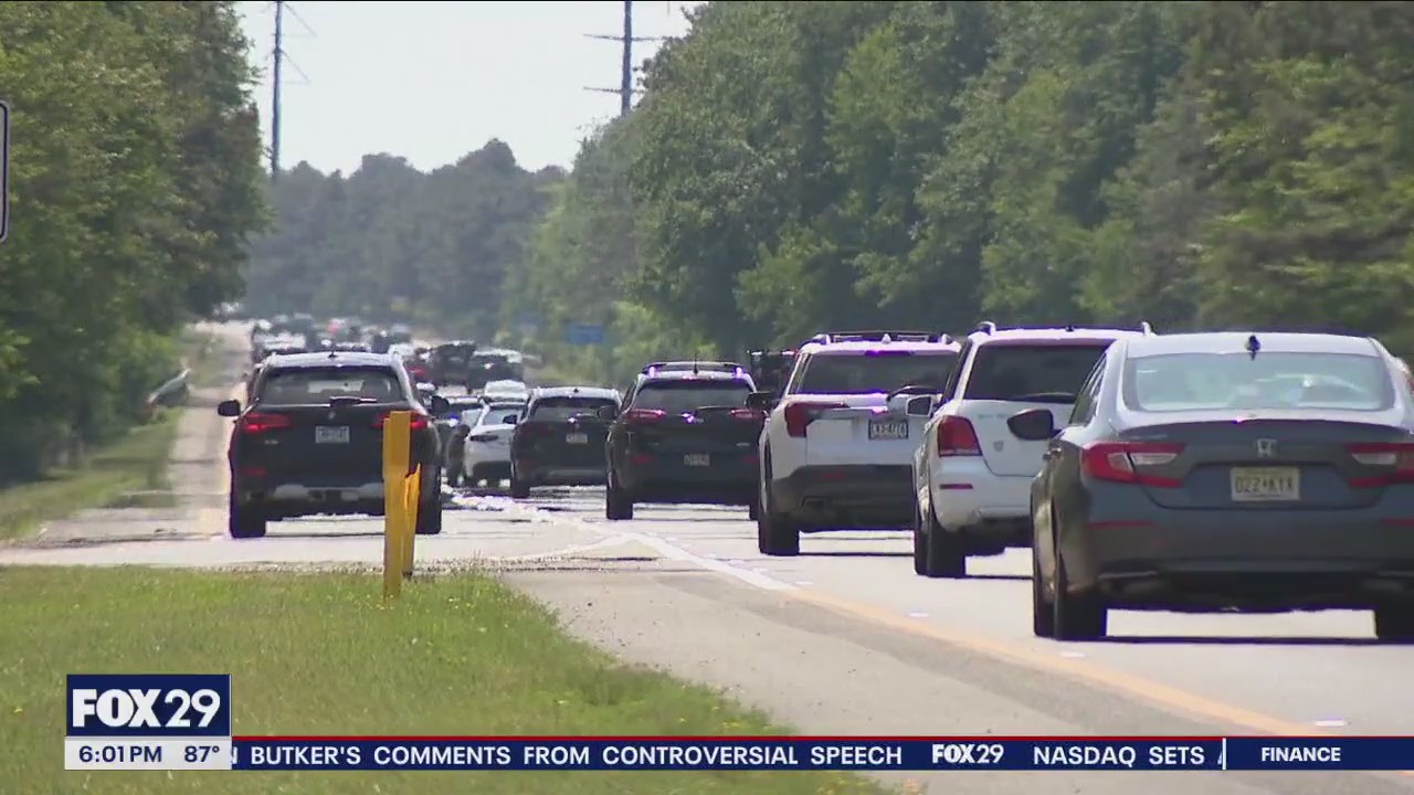 Friday of Memorial Day weekend sees plenty of vehicle traffic