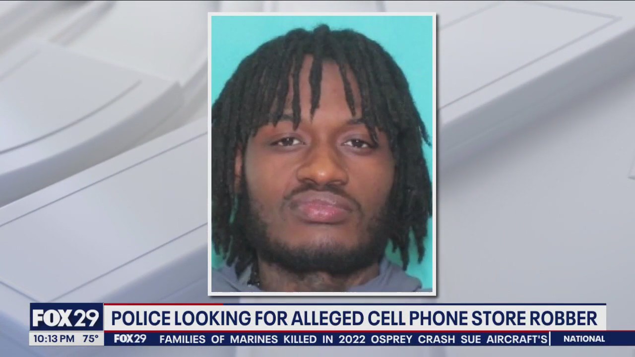 Suspect sought in multiple cell phone store robberies | FOX 29 Philadelphia