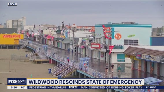 Wildwood rescinds state of emergency, reopens boardwalk