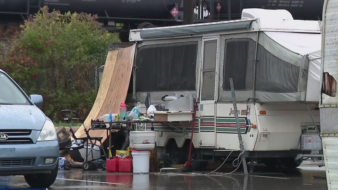 Holt Avenue Park and Ride homeless concerns