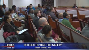Interfaith vigil for school safety held in Silver Spring