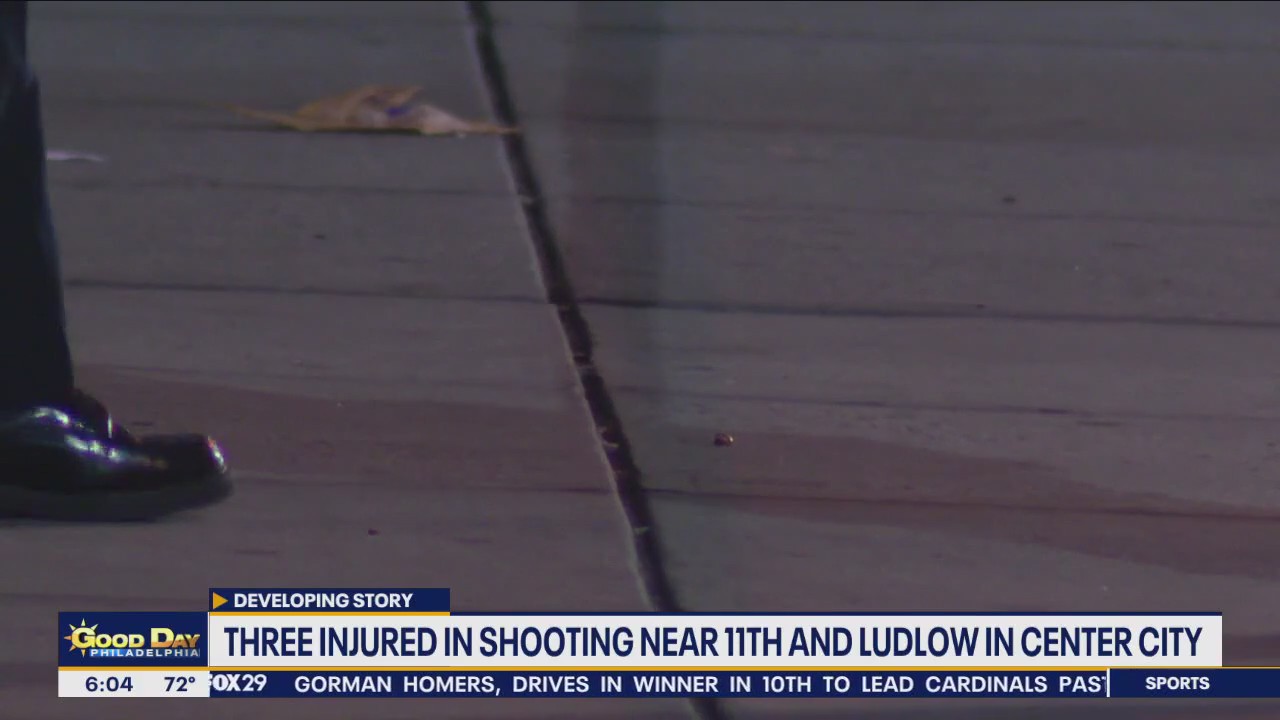 Police investigate triple shooting in Center City | FOX 29 Philadelphia