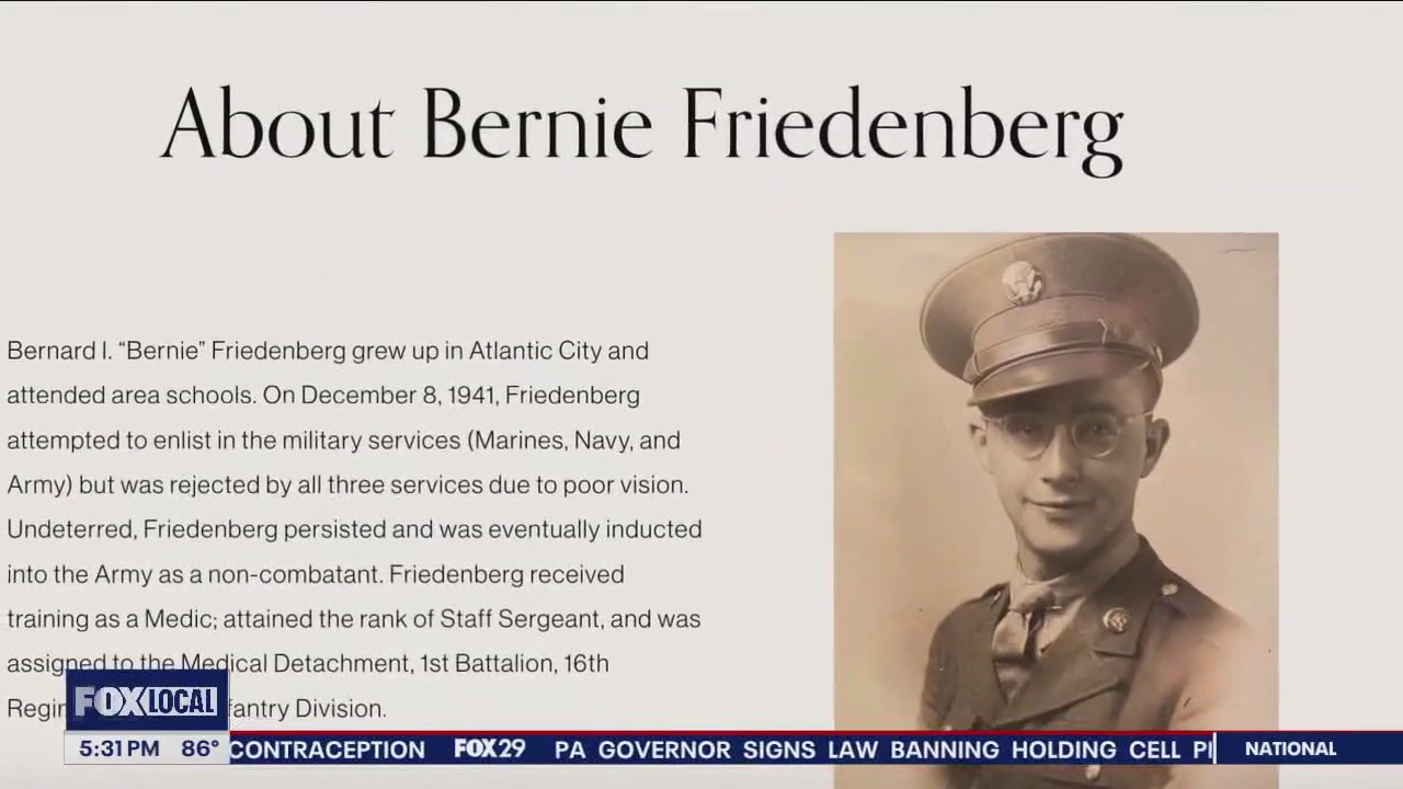 New memorial for hometown hero unveiled on D-Day?s 80th anniversary