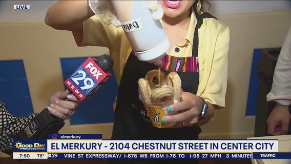 El Merkury celebrates National Churro Day