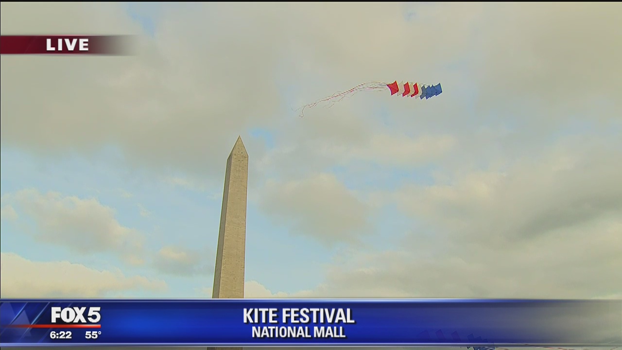 National Cherry Blossom Festival kicks up with 7th annual Blossom Kite Festival